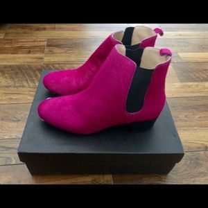 ✦ Marais USA Ringo Ankle Boot Mod Fur Pink Sz 8✦